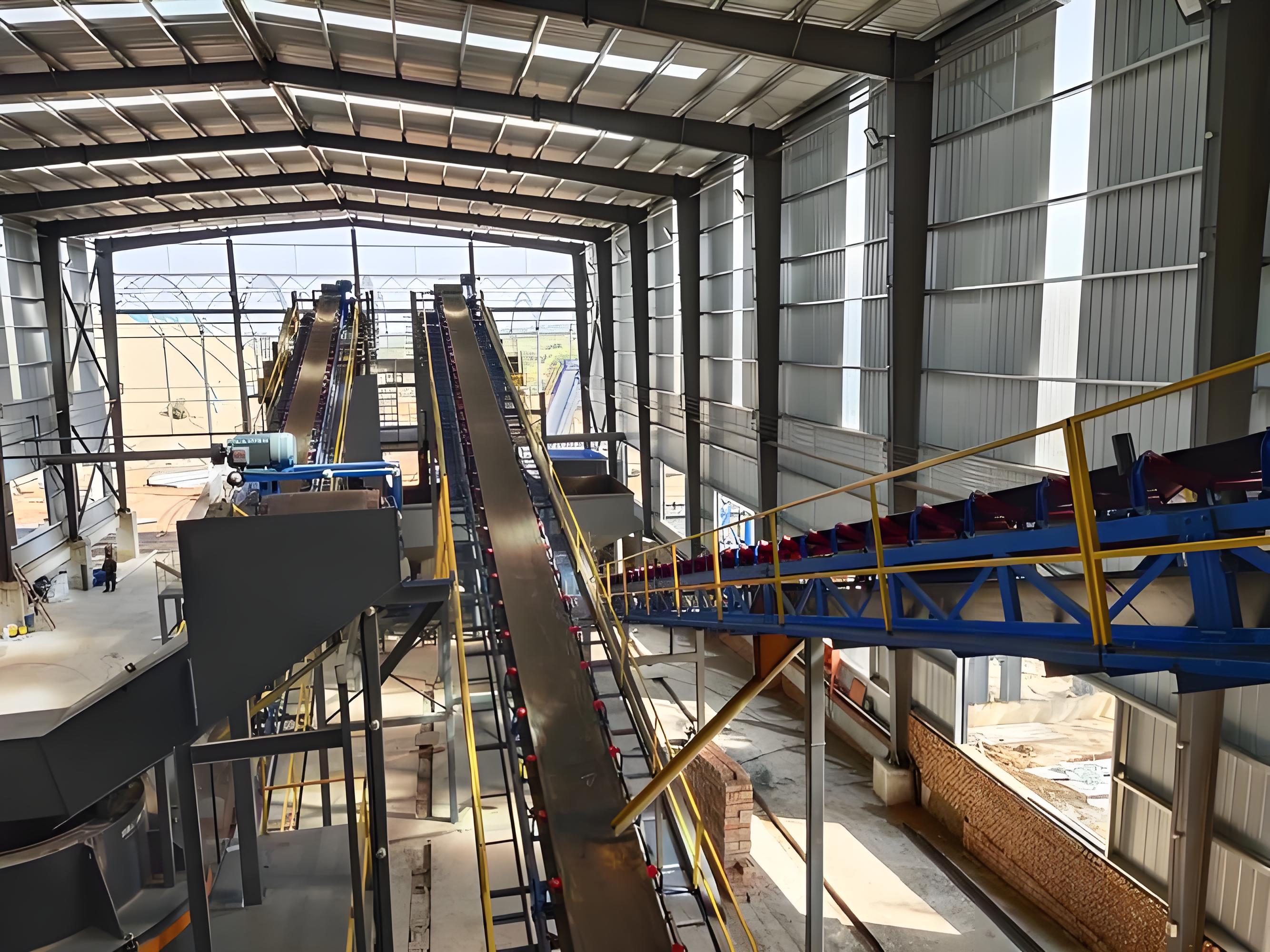 Indoor Waste Sorting and Treatment Production Line in Chengdu City